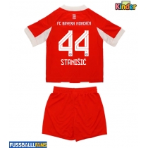 Bayern Munich Josip Stanisic #44 Heimtrikotsatz Kinder 2025-26 Kurzarm (+ Kurze Hosen)